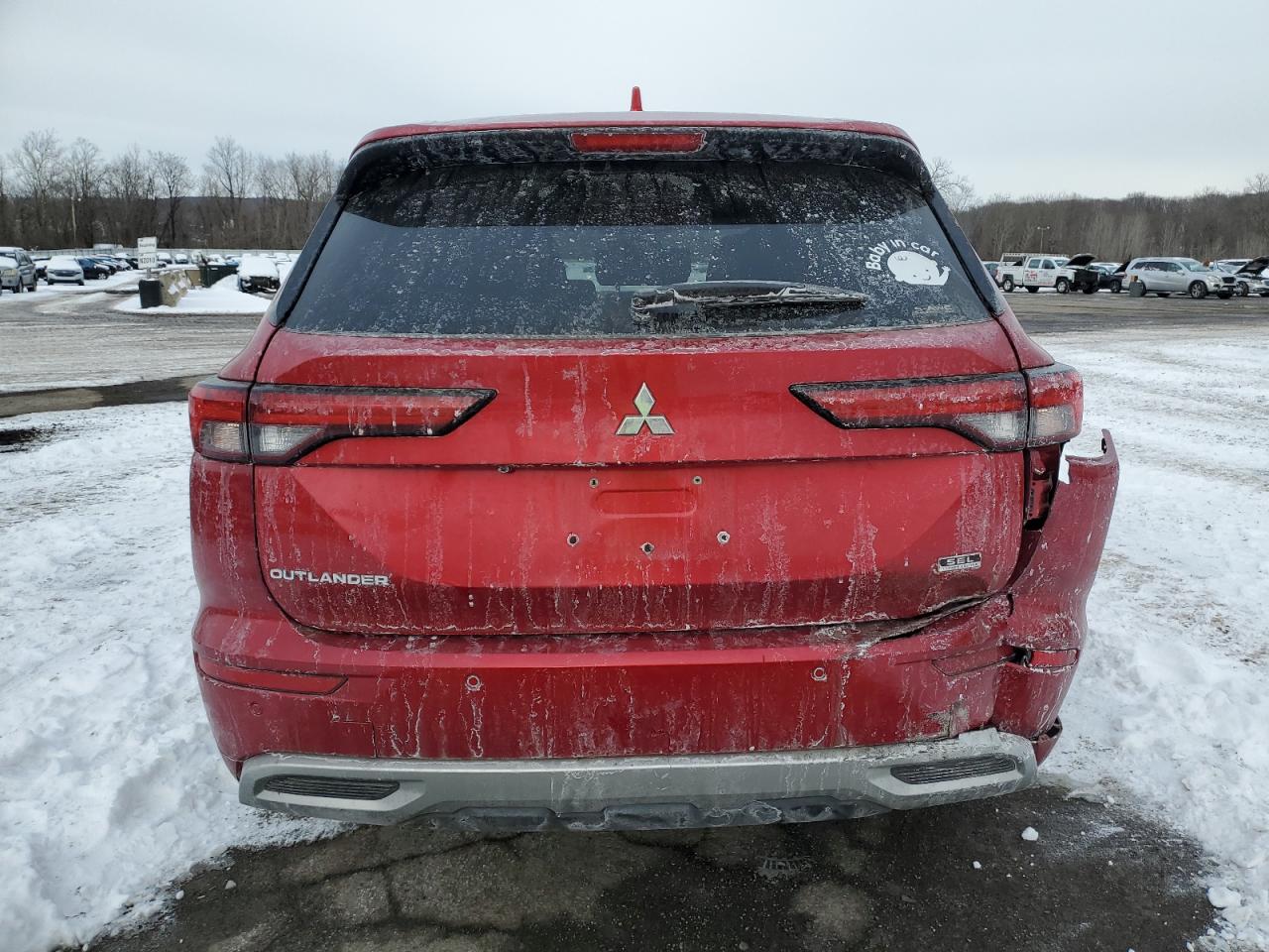 2022 MITSUBISHI OUTLANDER SEL VIN:JA4J4VA85NZ005198