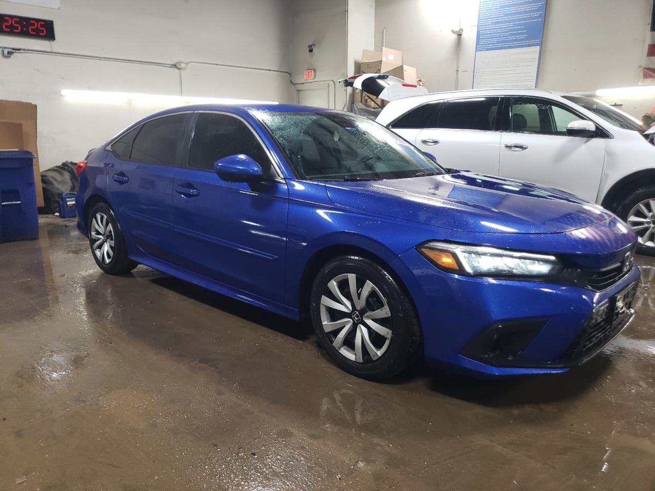 2022 HONDA CIVIC LX VIN:2HGFE2F27NH596261