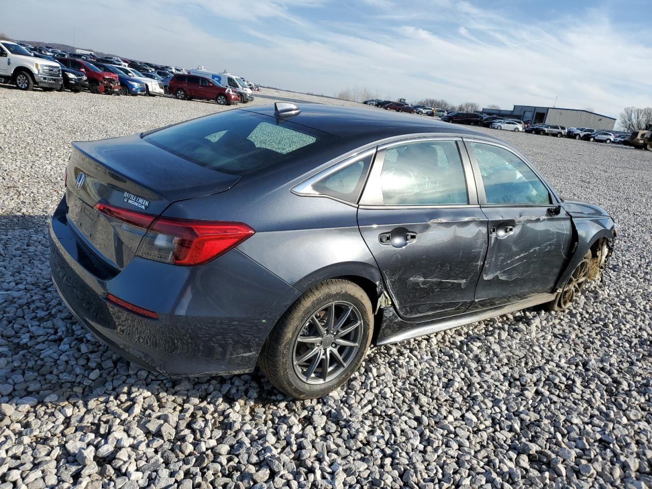 2022 HONDA CIVIC LX VIN:2HGFE2F24NH542495