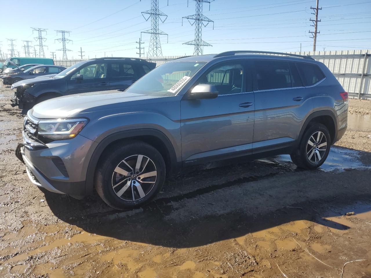 2022 VOLKSWAGEN ATLAS SE VIN:1V2LP2CAXNC515083