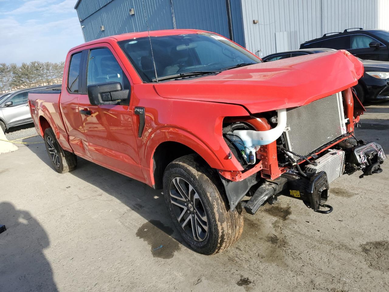 2023 FORD F150 SUPER CAB VIN:1FTEX1EP0PKD77147