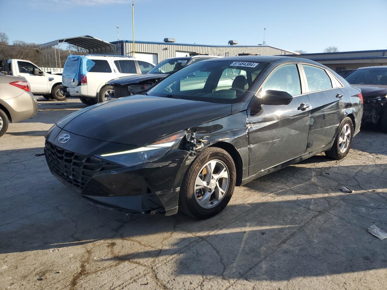 2022 HYUNDAI ELANTRA SE VIN:KMHLL4AGXNU255399