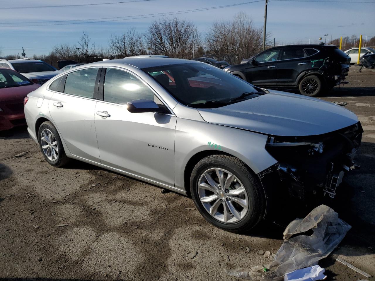 2022 CHEVROLET MALIBU LT VIN:1G1ZD5ST9NF144031