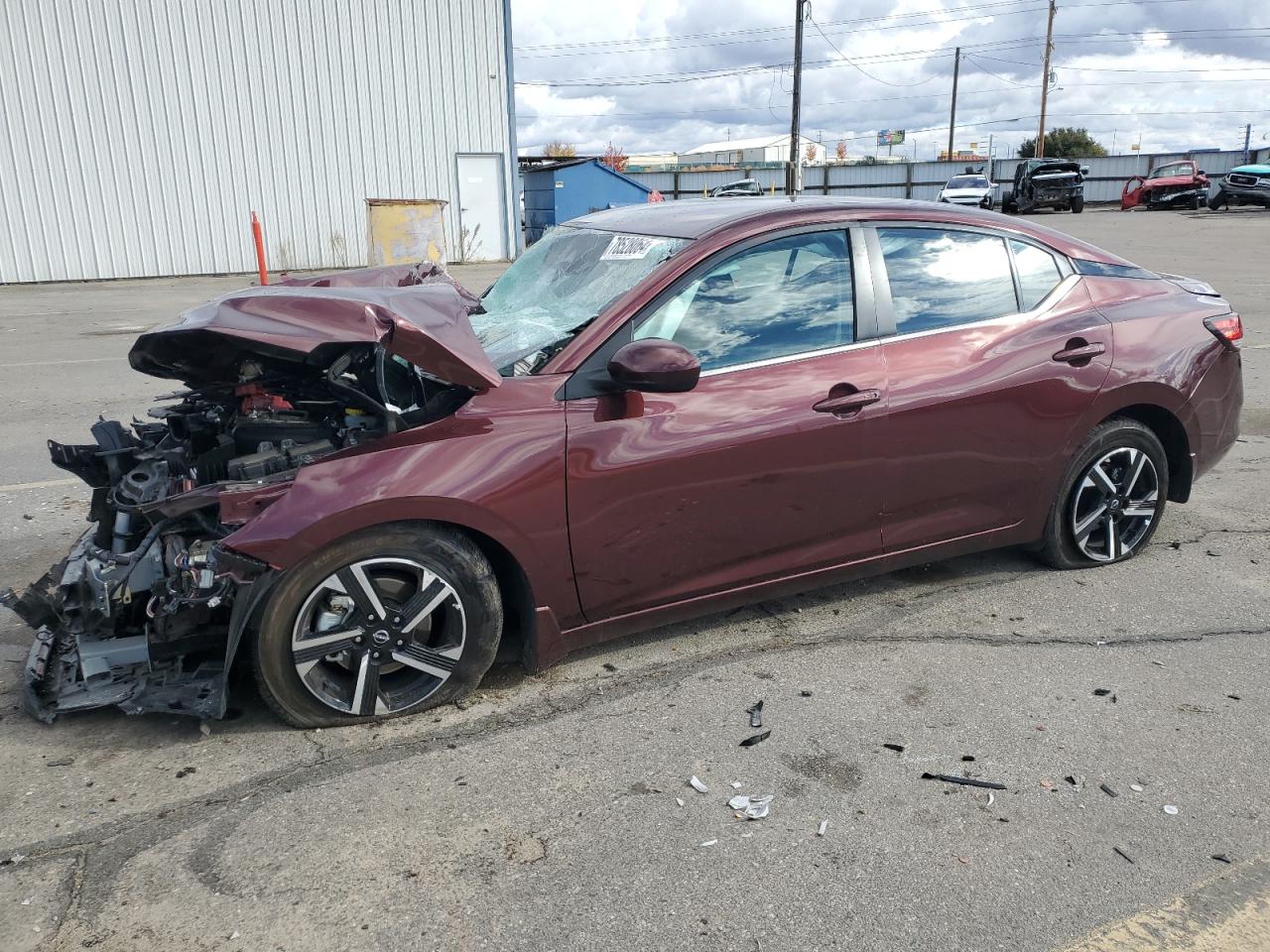 2024 NISSAN SENTRA SV VIN:3N1AB8CV4RY213317