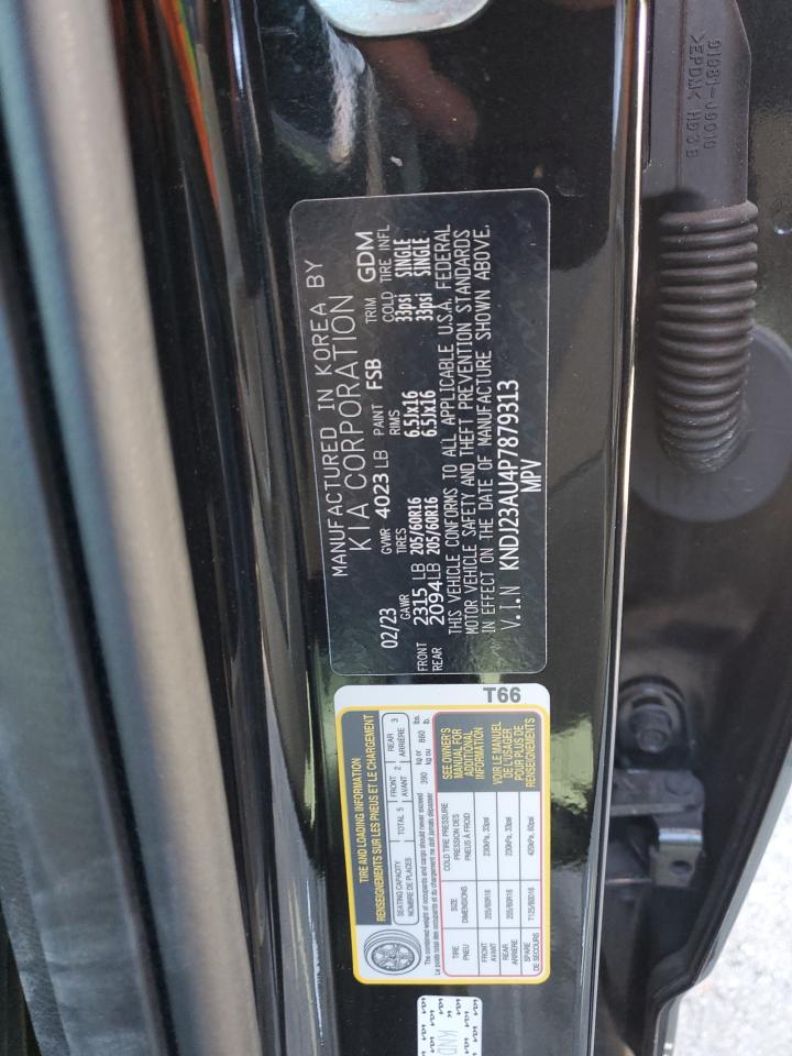 2023 KIA SOUL LX VIN:KNDJ23AU4P7879313