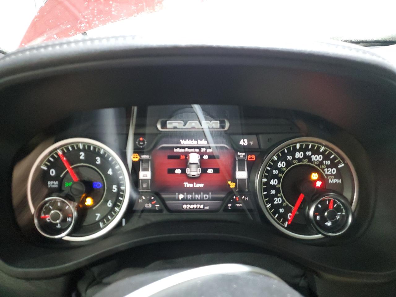 2022 RAM 1500 LARAMIE VIN:1C6SRFRTXNN151900