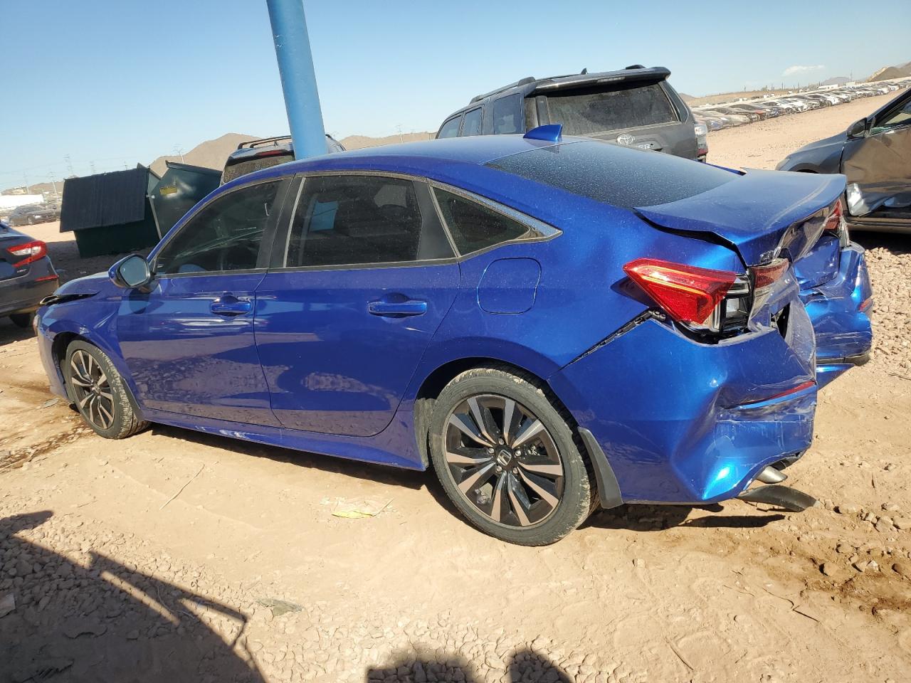 2022 HONDA CIVIC EX VIN:2HGFE1F71NH309034