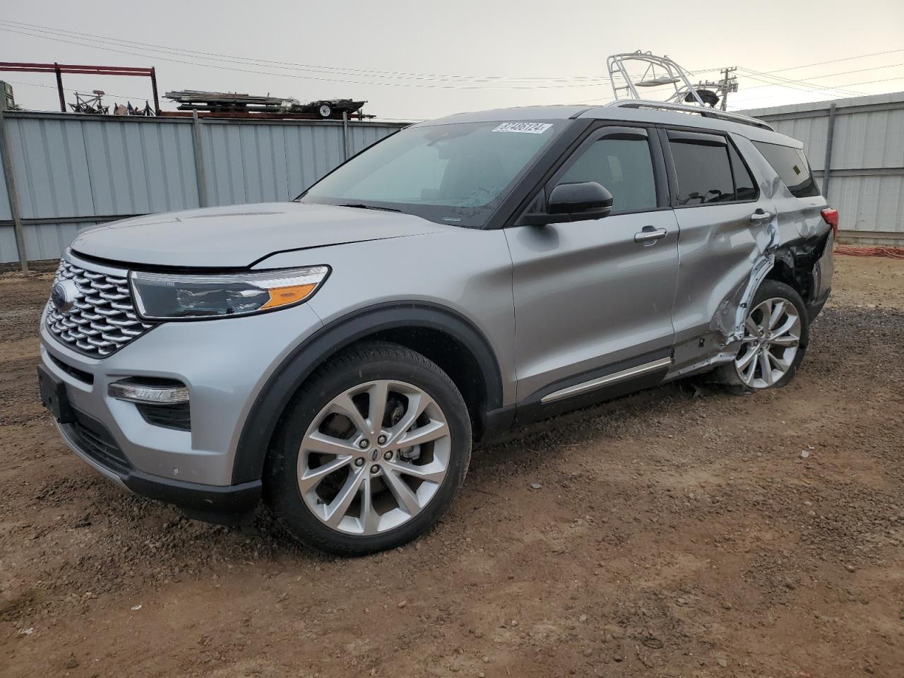 2022 FORD EXPLORER PLATINUM VIN:1FM5K8HW2NNA11076