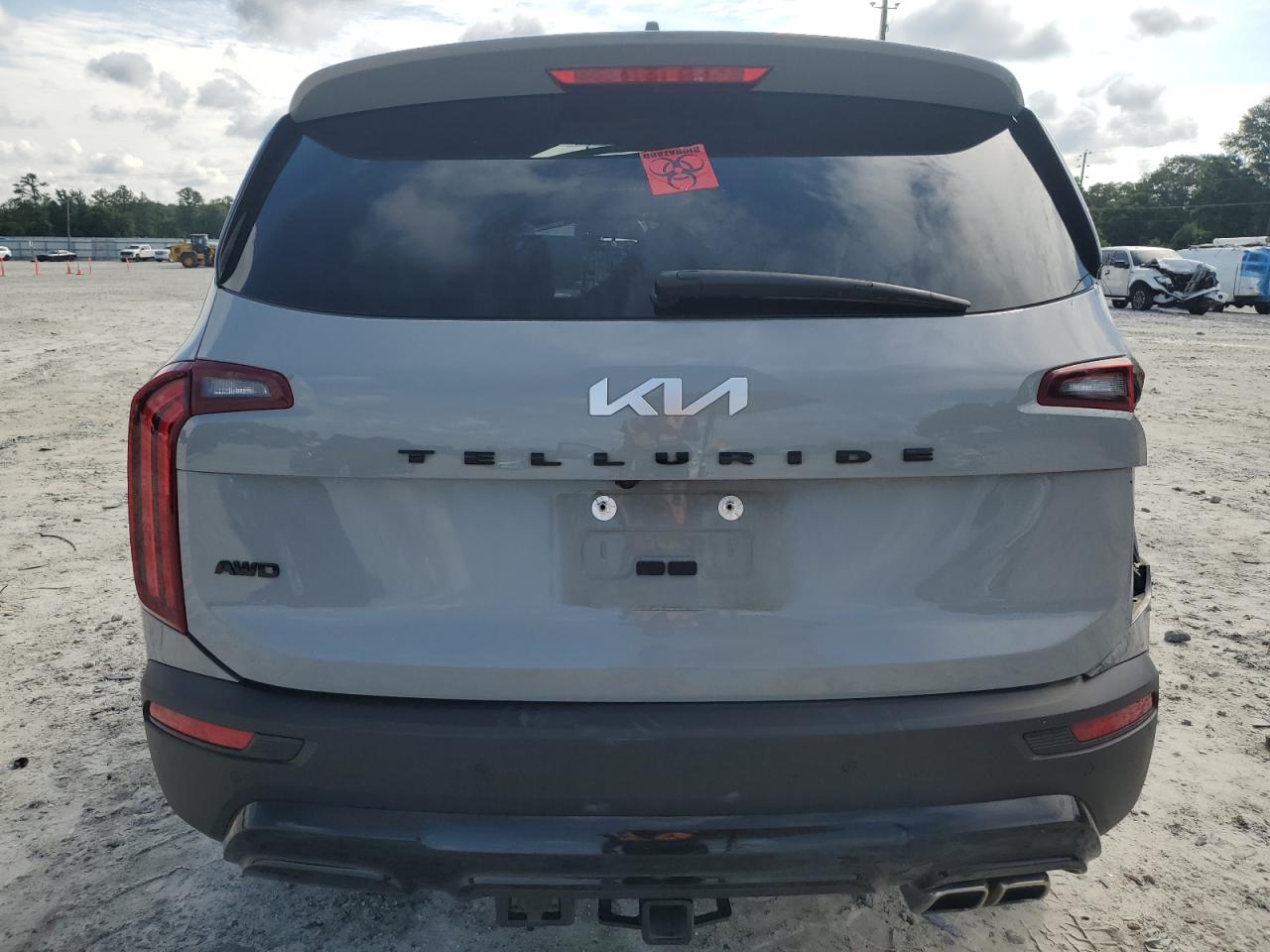 2022 KIA TELLURIDE SX VIN:5XYP5DHC6NG199515