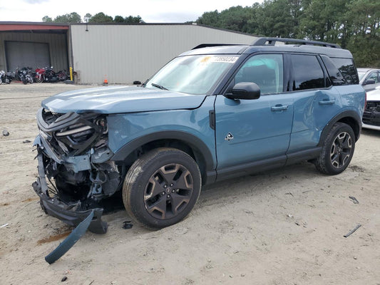 2022 FORD BRONCO SPORT OUTER BANKS VIN:3FMCR9C61NRD44589