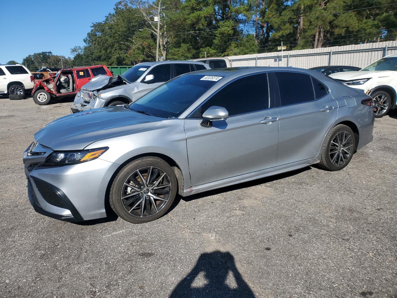 2022 TOYOTA CAMRY SE VIN:4T1G11BK7NU054584