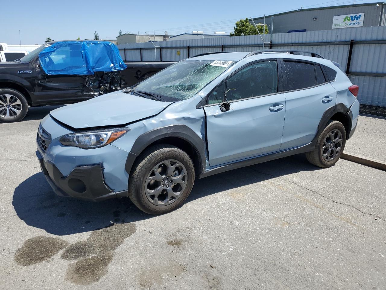 2023 SUBARU CROSSTREK SPORT VIN:JF2GTHRC5PH233581