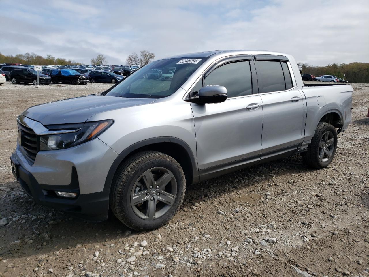 2023 HONDA RIDGELINE RTL VIN:5FPYK3F58PB054635