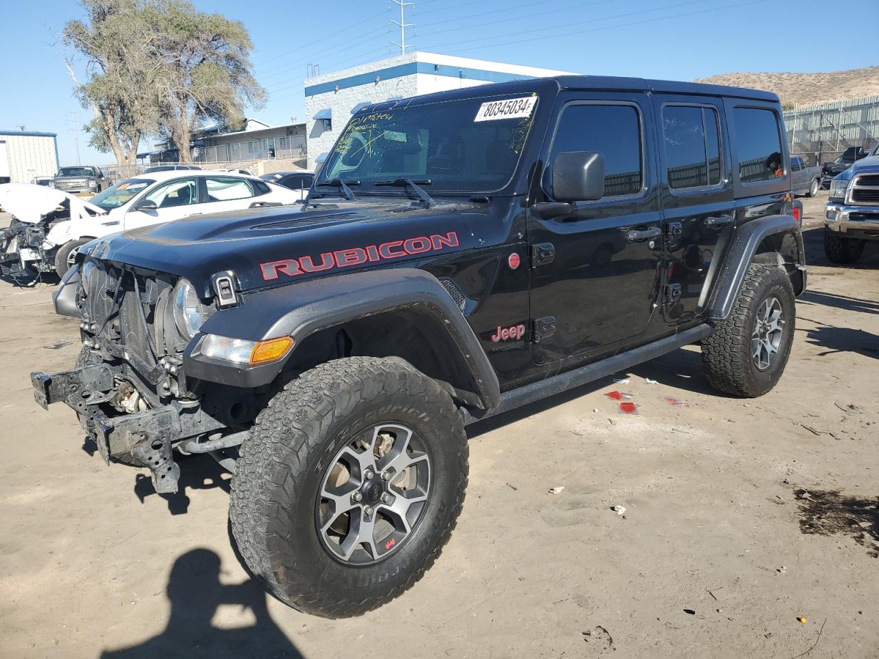 2022 JEEP WRANGLER UNLIMITED RUBICON VIN:1C4JJXFM6NW175930