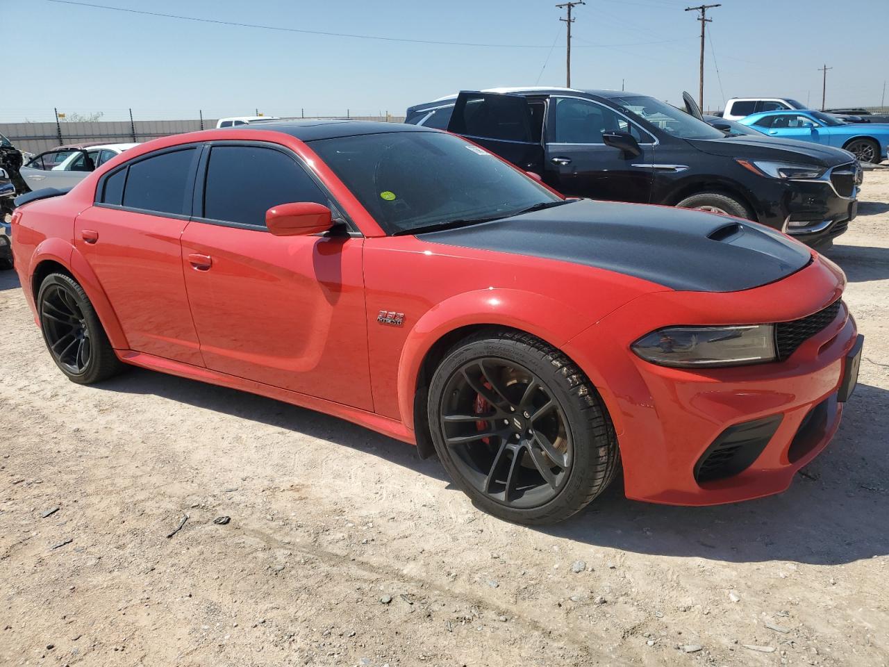 2022 DODGE CHARGER SCAT PACK VIN:2C3CDXGJ9NH194379