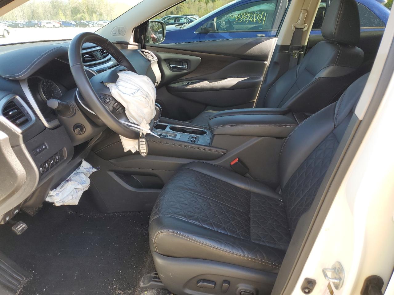 2022 NISSAN MURANO PLATINUM VIN:5N1AZ2DJ9NC107574
