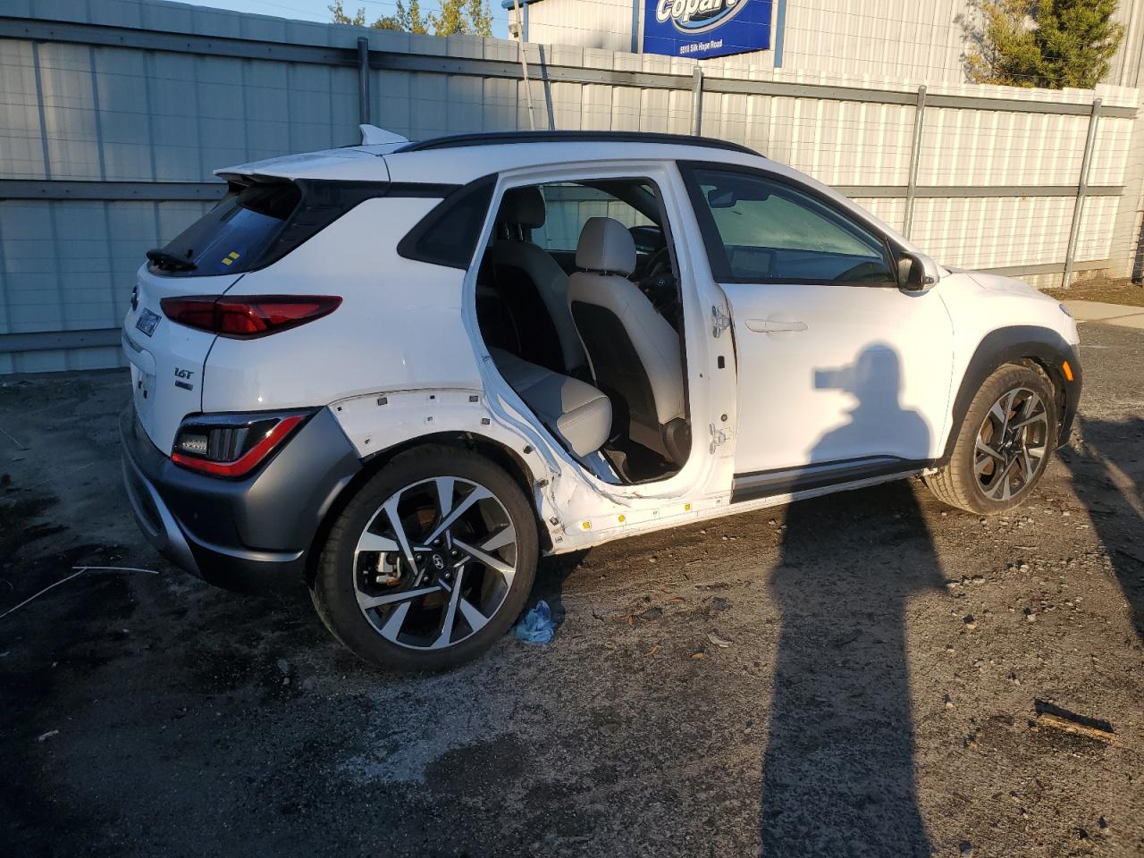 2022 HYUNDAI KONA LIMITED VIN:KM8K5CA31NU789419