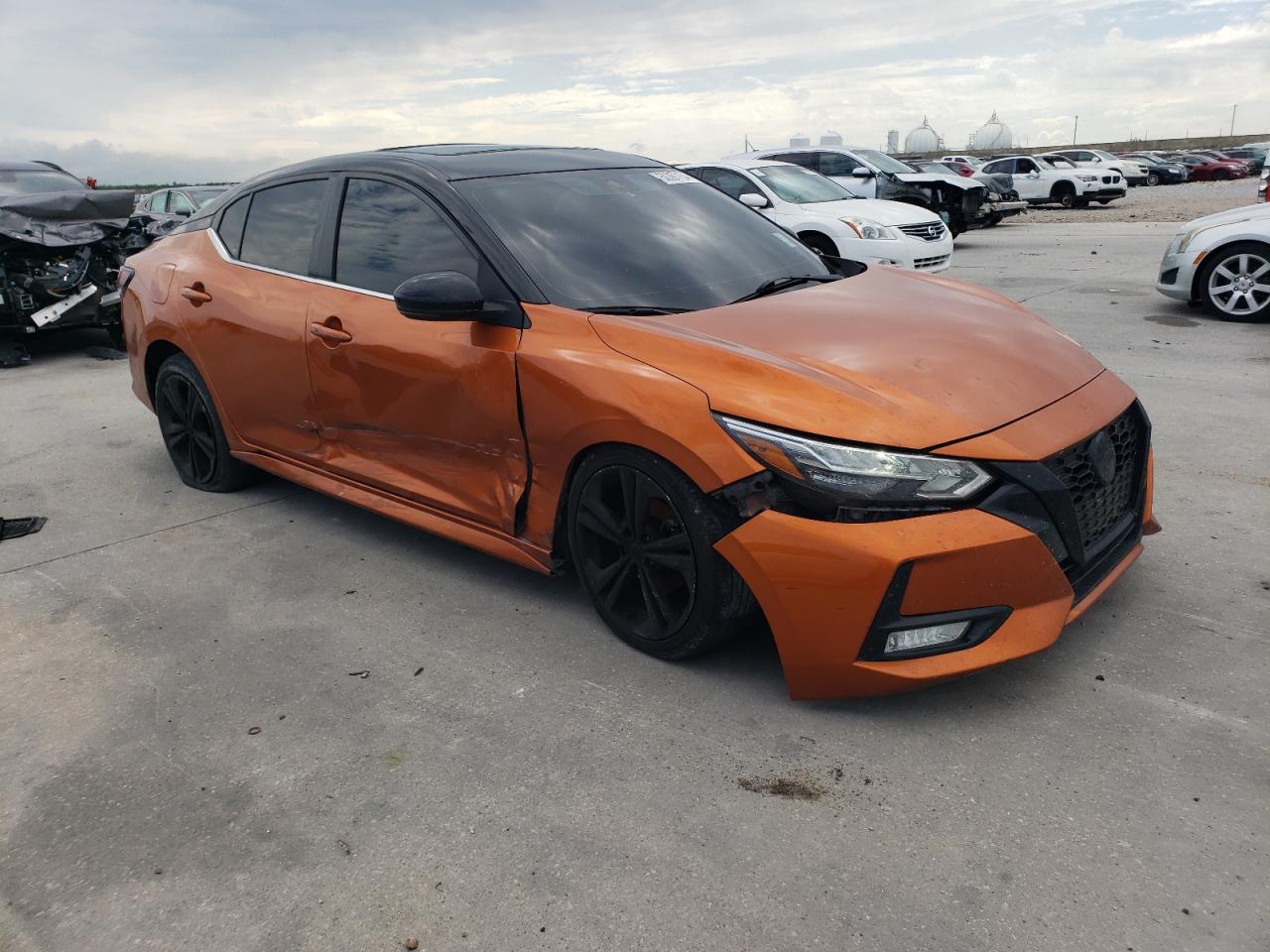 2022 NISSAN SENTRA SR VIN:3N1AB8DV6NY214915