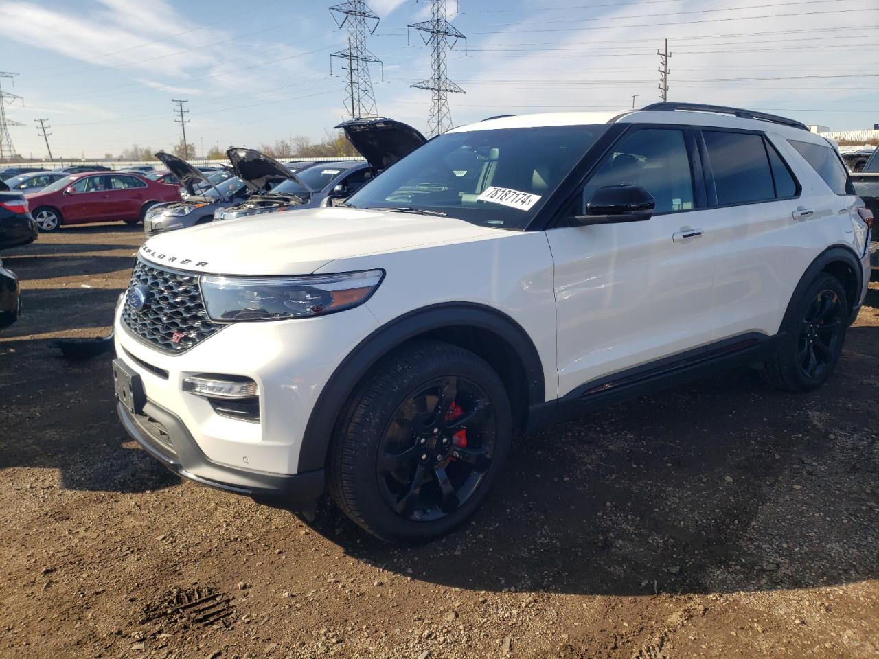 2024 FORD EXPLORER ST VIN:1FM5K8GCXRGA55117