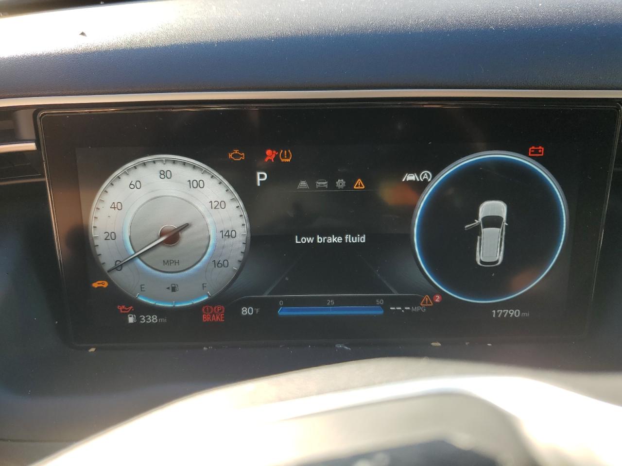 2022 HYUNDAI TUCSON SEL VIN:5NMJFCAE0NH146940
