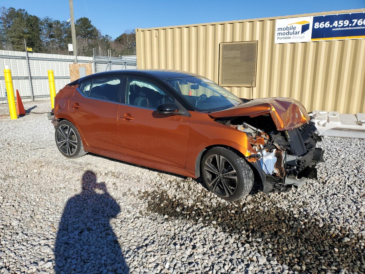 2022 NISSAN SENTRA SR VIN:3N1AB8DV9NY207666