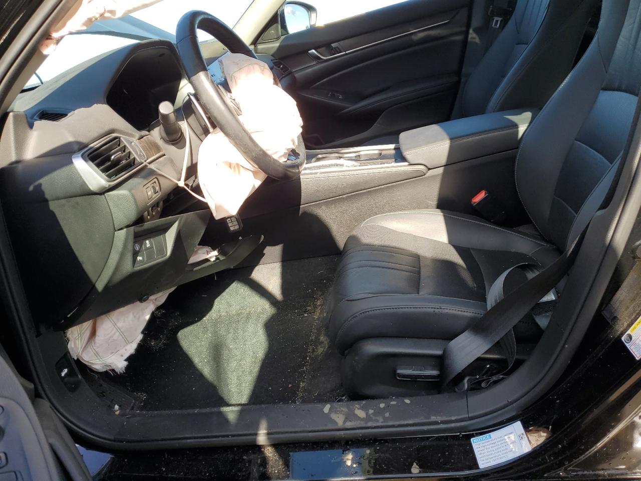 2022 HONDA ACCORD HYBRID EXL VIN:1HGCV3F5XNA028636