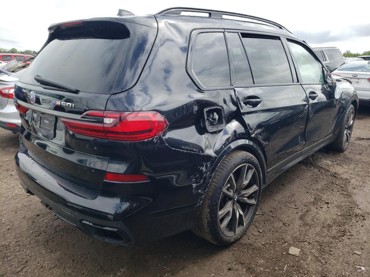 2022 BMW X7 M50I VIN:5UXCX6C09N9M00552