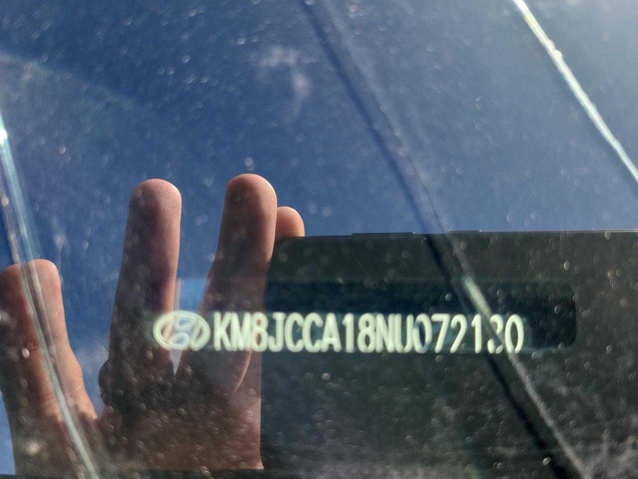 2022 HYUNDAI TUCSON LUXURY VIN:KM8JCCA18NU0721