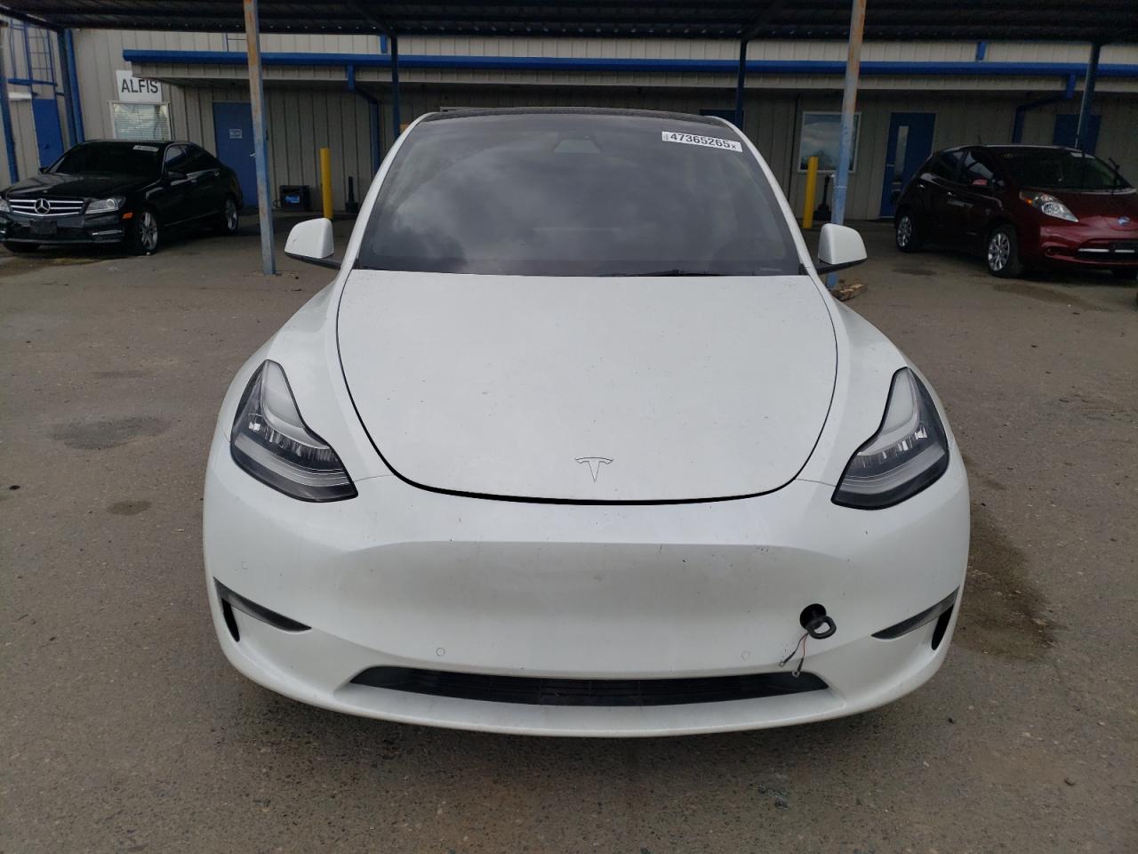 2022 TESLA MODEL Y VIN:7SAYGDEE4NF402447