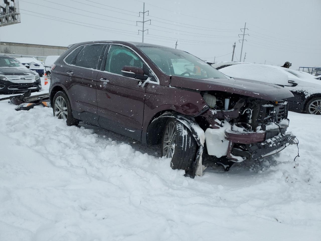 2024 FORD EDGE TITANIUM VIN:2FMPK4K96RBA87681