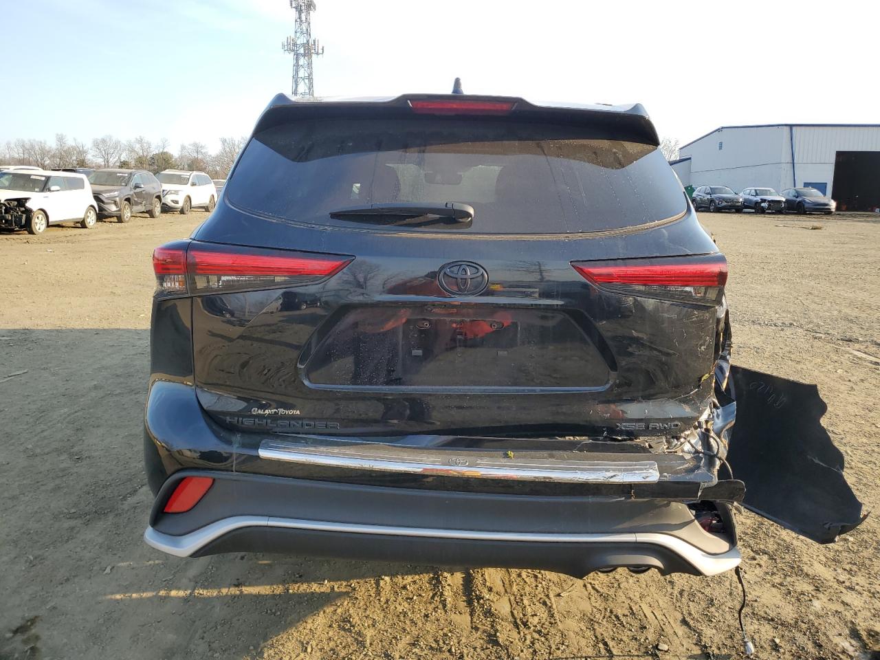 2022 TOYOTA HIGHLANDER XSE VIN:5TDLZRBH4NS213760