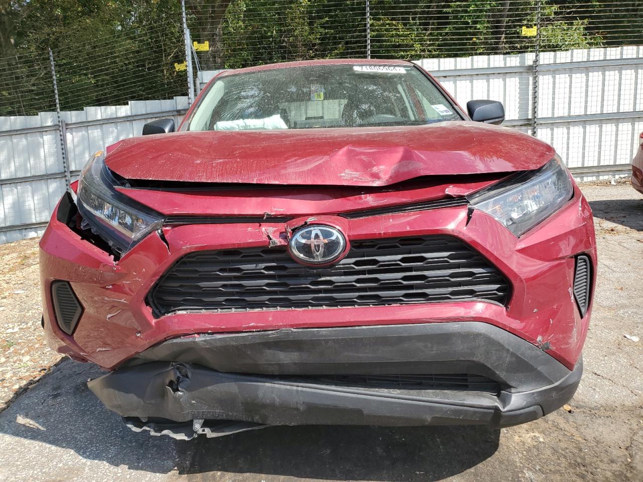 2022 TOYOTA RAV4 LE VIN:2T3H1RFV1NW219589