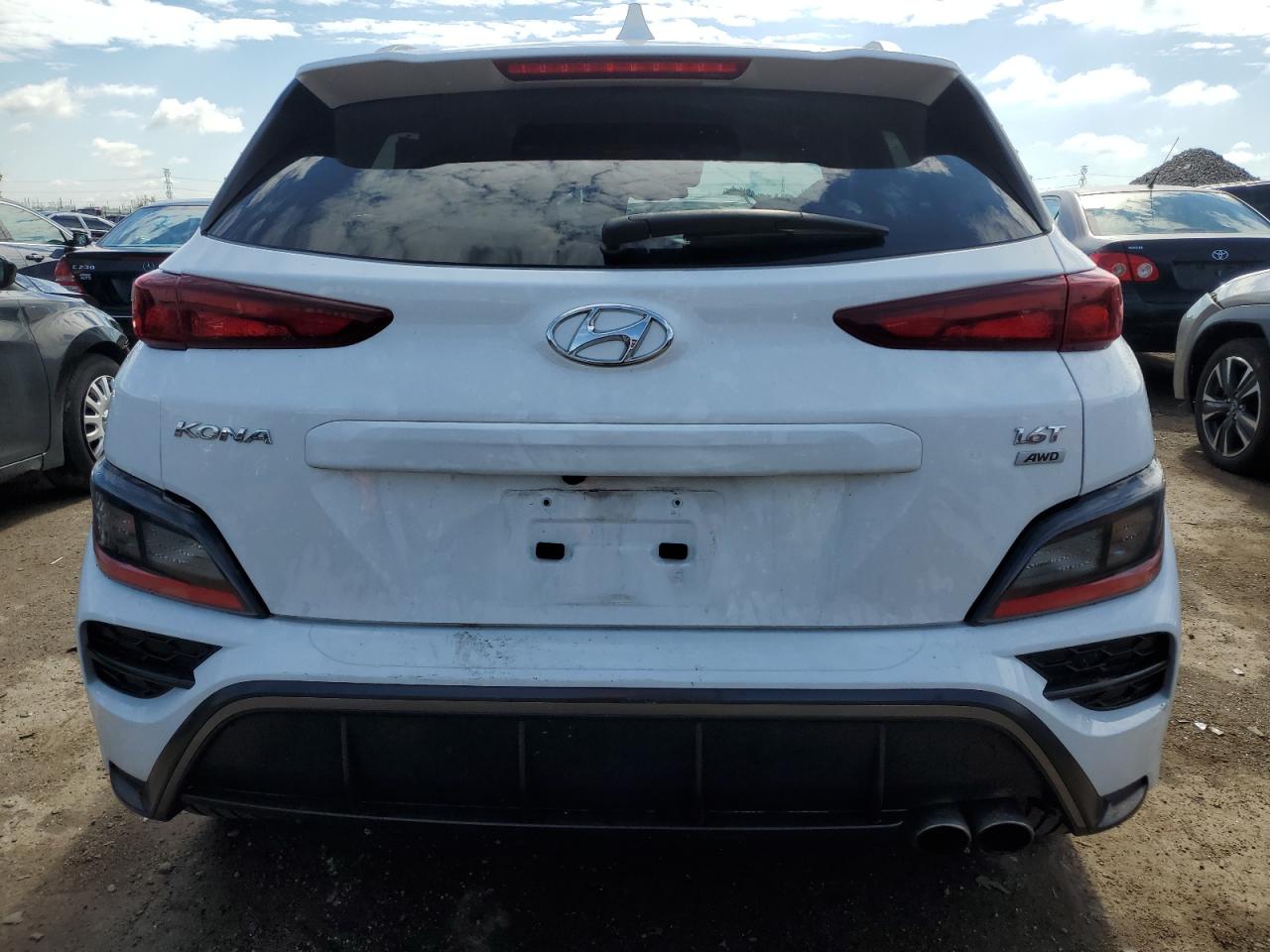 2022 HYUNDAI KONA N LINE VIN:KM8K3CA38NU858449