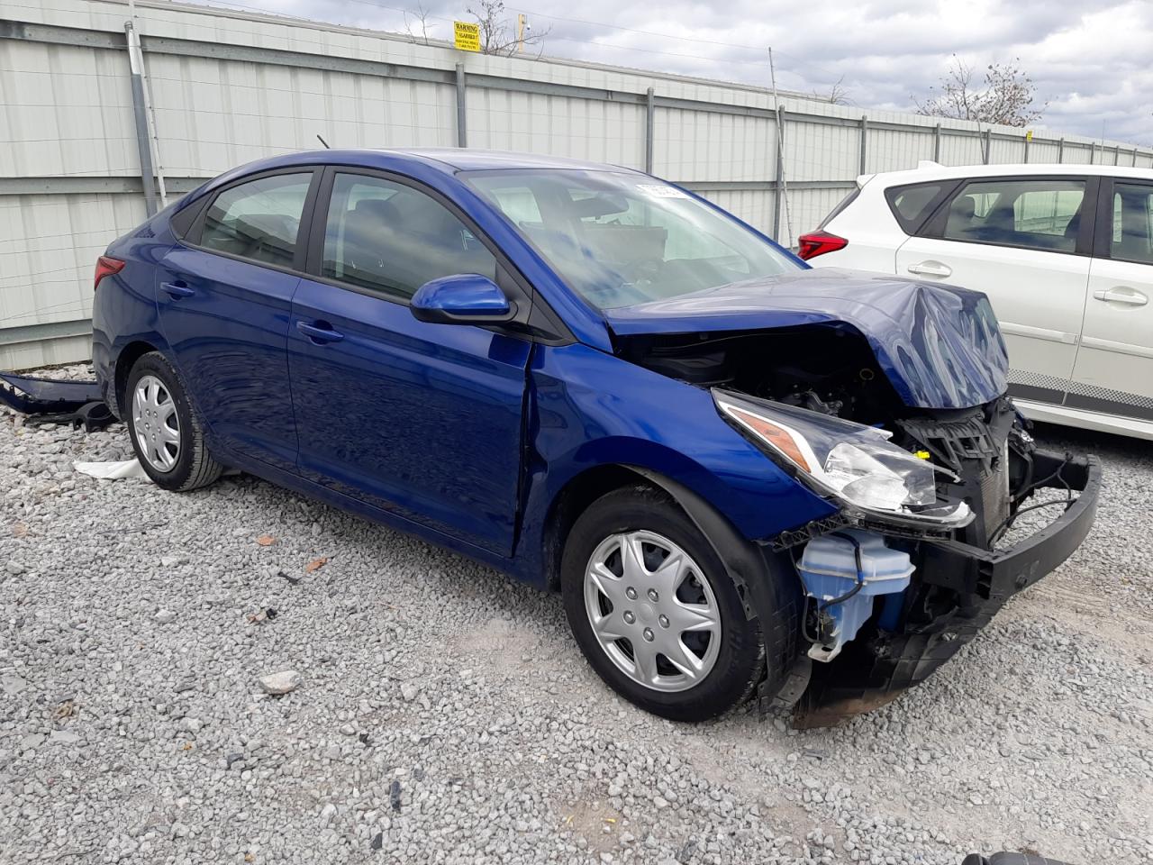 2022 HYUNDAI ACCENT SE VIN:3KPC24A69NE167814