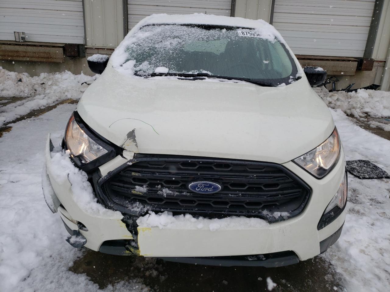 2022 FORD ECOSPORT S VIN:MAJ6S3FL8NC473552
