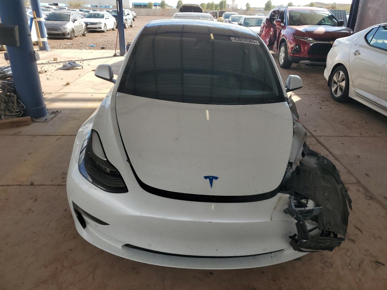 2022 TESLA MODEL 3  VIN:5YJ3E1EB7NF296285