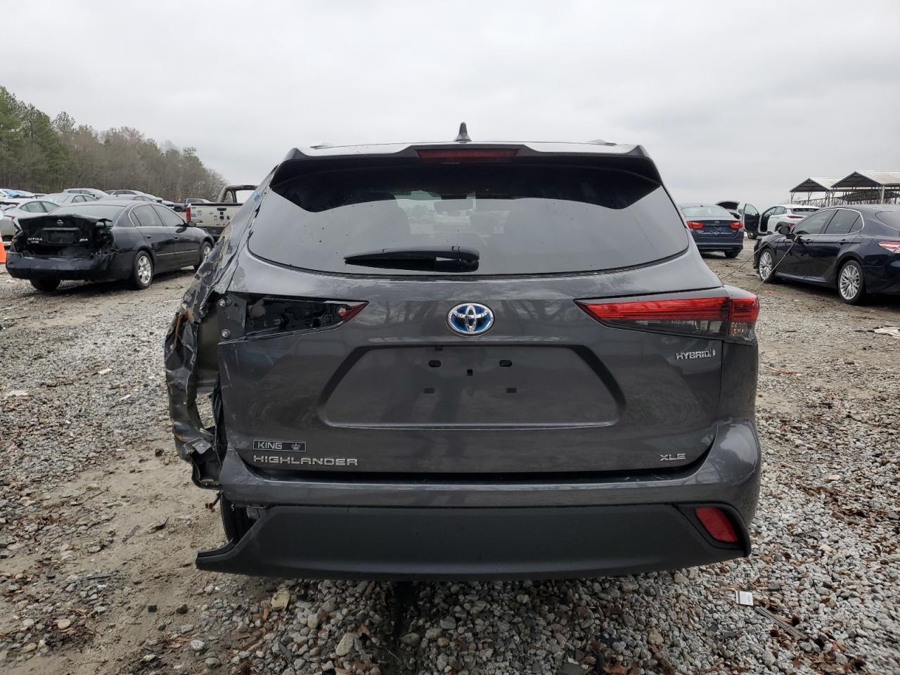 2023 TOYOTA HIGHLANDER HYBRID XLE VIN:5TDKARAH7PS023362