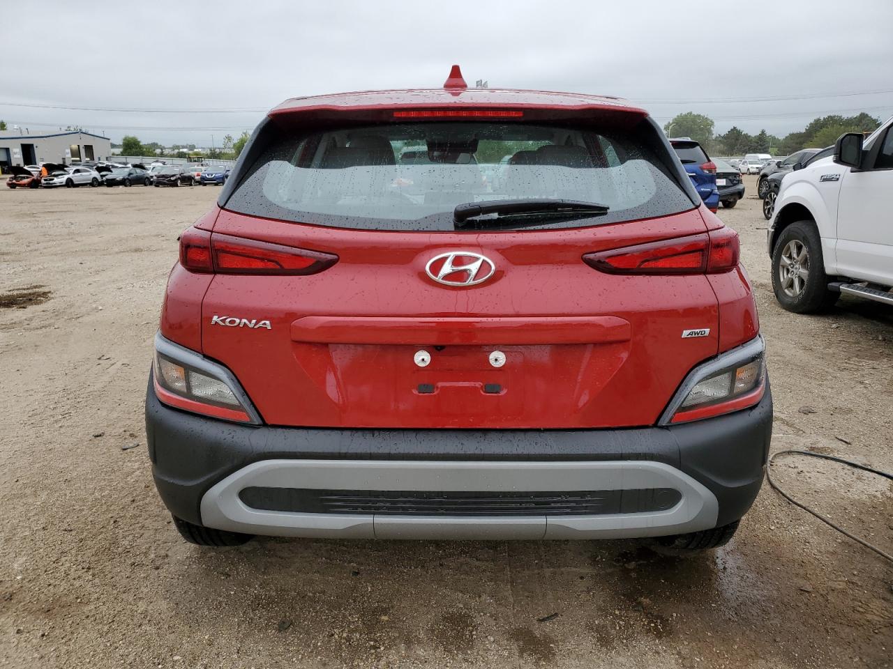 2022 HYUNDAI KONA SEL VIN:KM8K2CAB2NU759958