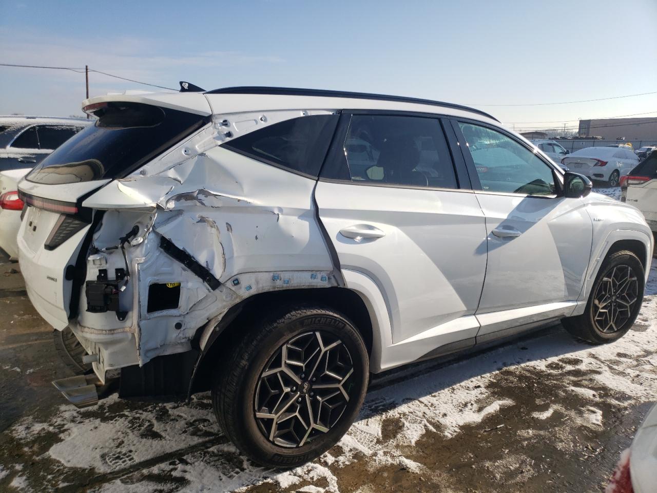 2022 HYUNDAI TUCSON N LINE VIN:KM8JFCAE4NU151370