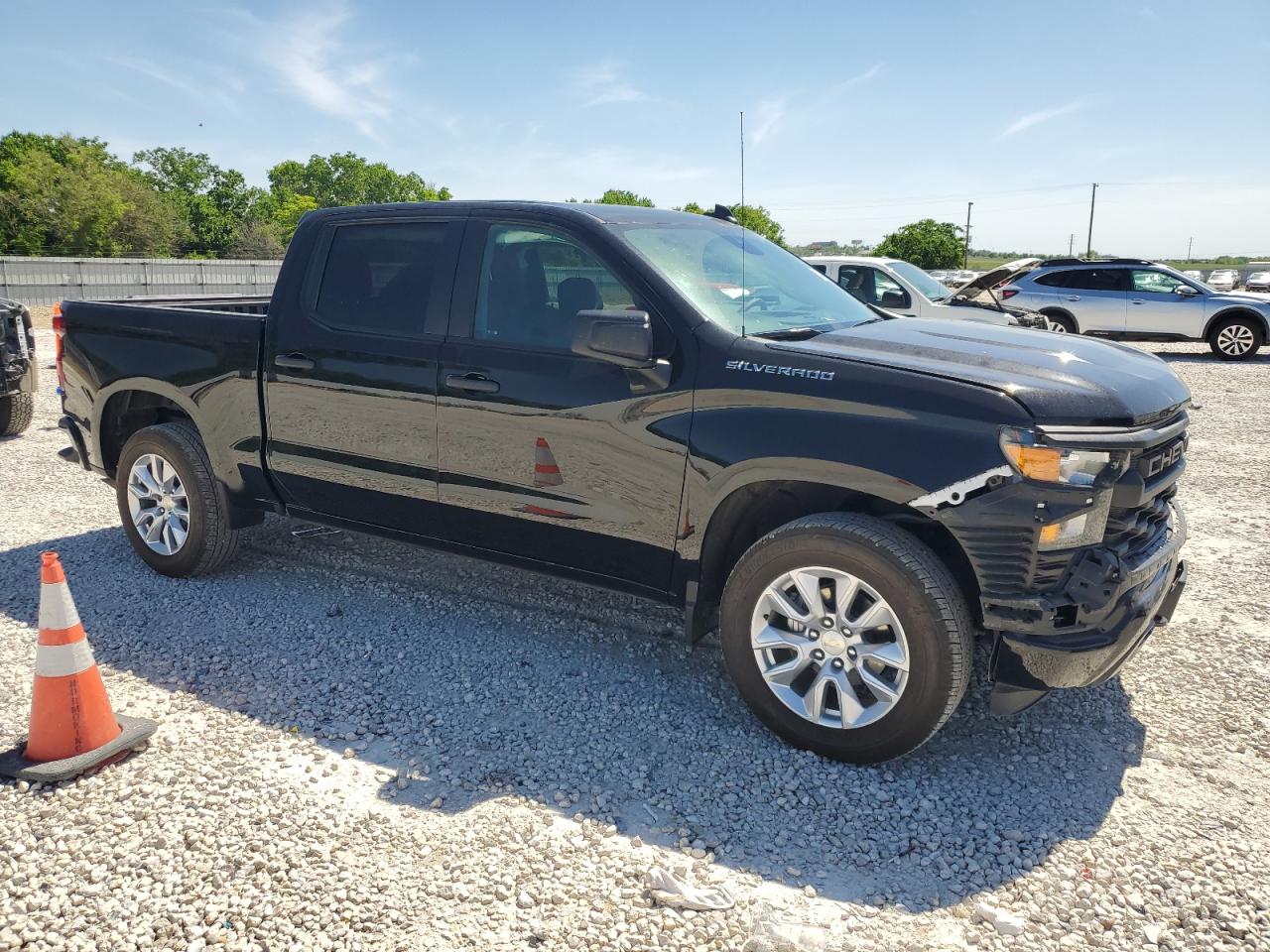 2023 CHEVROLET SILVERADO C1500 CUSTOM VIN:3GCPABEKXPG219703