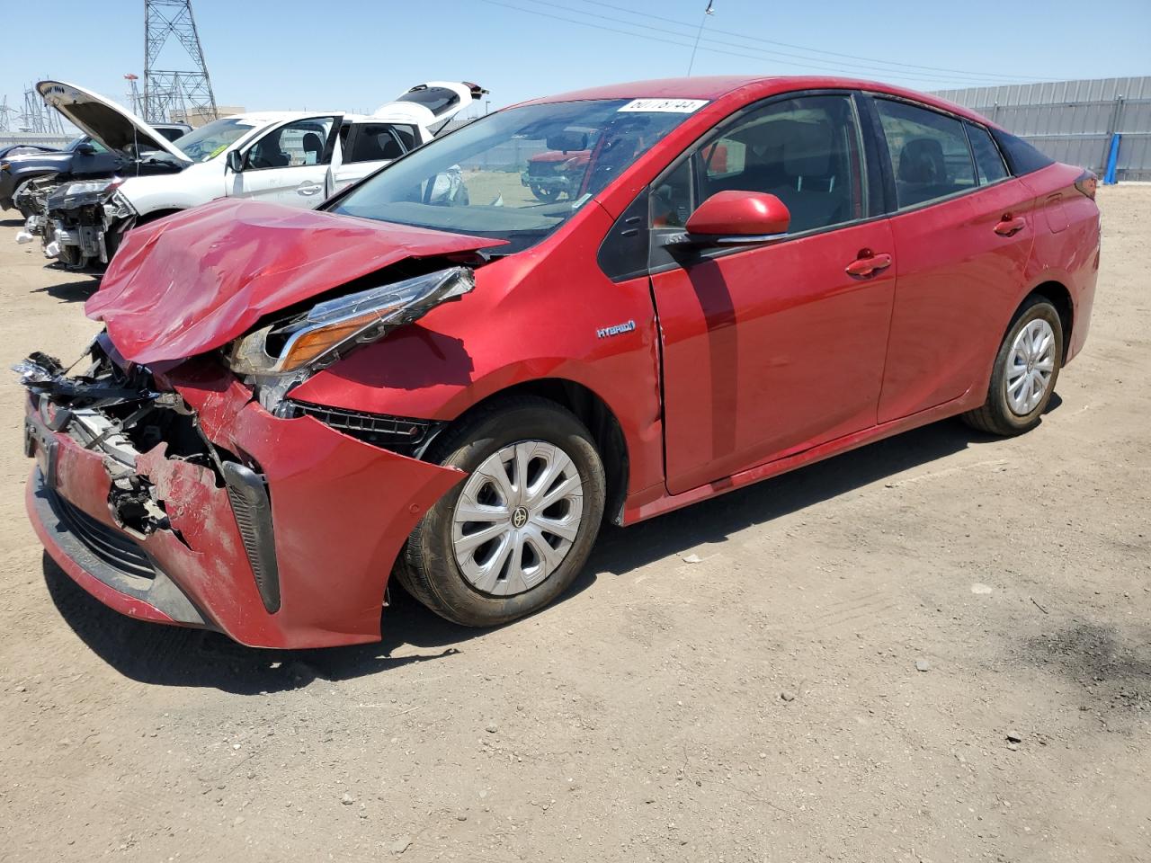2022 TOYOTA PRIUS NIGHT SHADE VIN:JTDKAMFU5N3163739