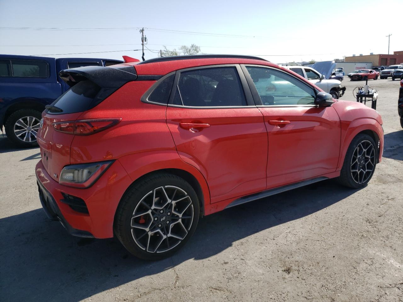 2022 HYUNDAI KONA N BASE VIN:KM8KH3AC6NU004142