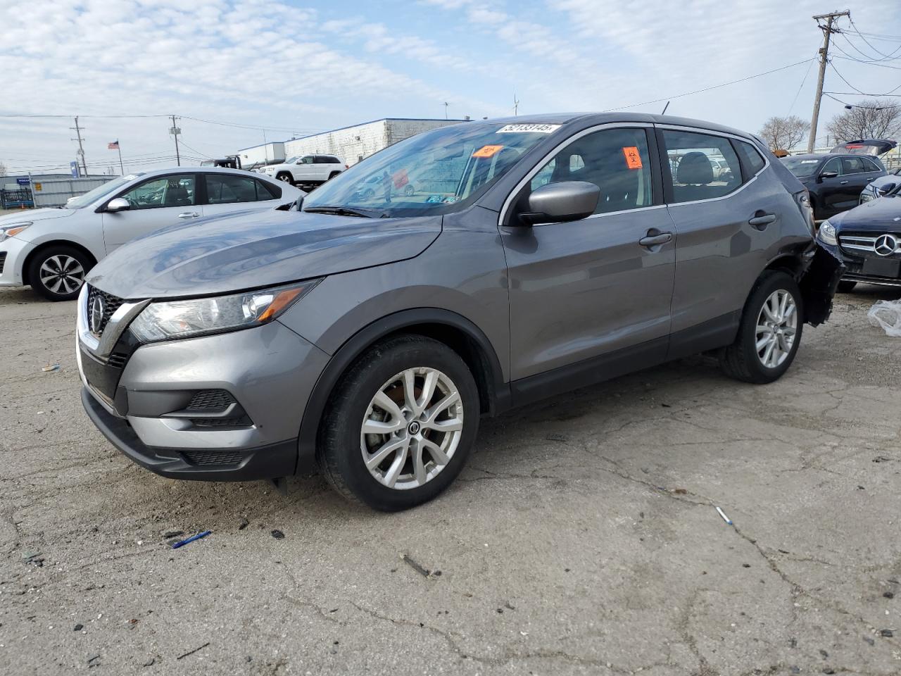 2022 NISSAN ROGUE SPORT S VIN:JN1BJ1AW2NW476708
