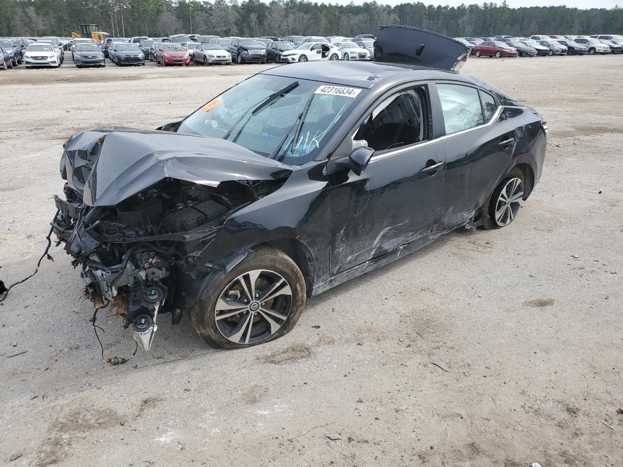 2022 NISSAN SENTRA SV VIN:3N1AB8CV4NY275102