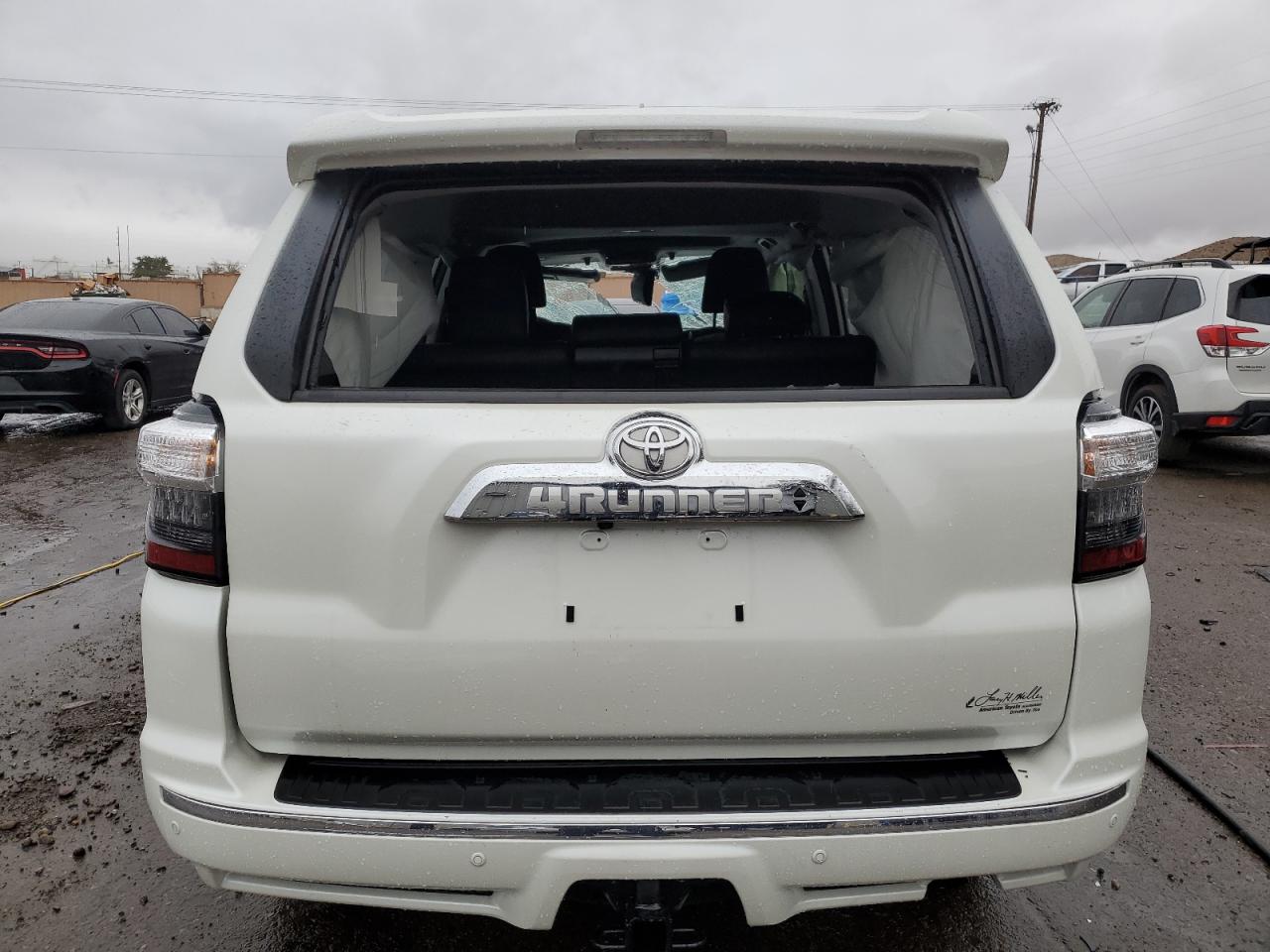 2022 TOYOTA 4RUNNER LIMITED VIN:JTEKU5JR4N6030240