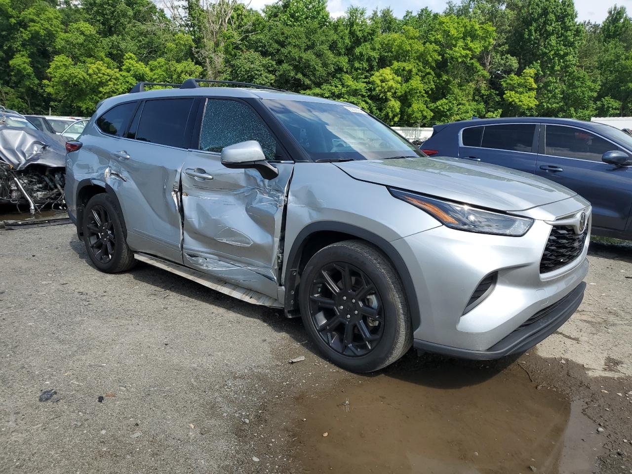 2022 TOYOTA HIGHLANDER L VIN:5TDCZRAH5NS554389