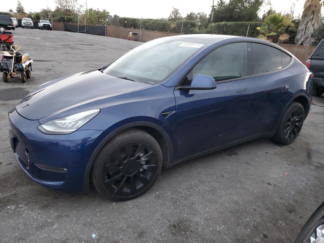 2022 TESLA MODEL Y  VIN:7SAYGDEE8NF401947