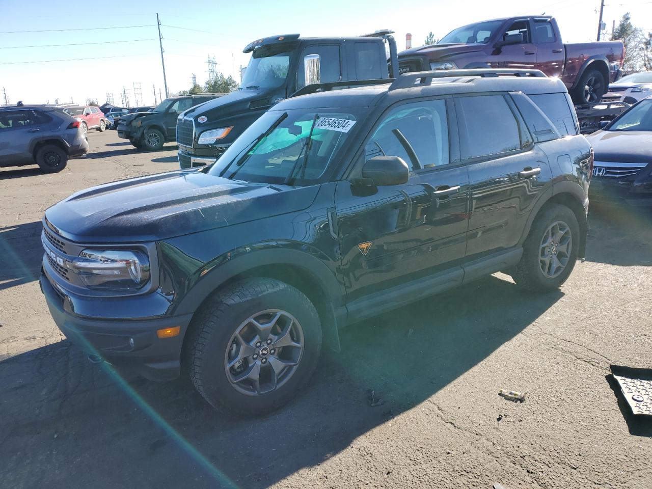 2023 FORD BRONCO SPORT BADLANDS VIN:3FMCR9D9XPRE37963
