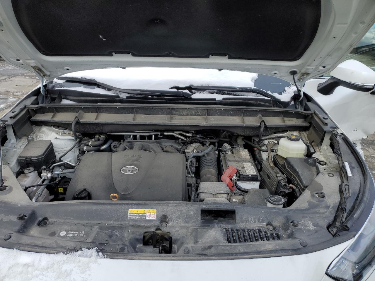 2022 TOYOTA HIGHLANDER XLE VIN:5TDHZRBH0NS246678