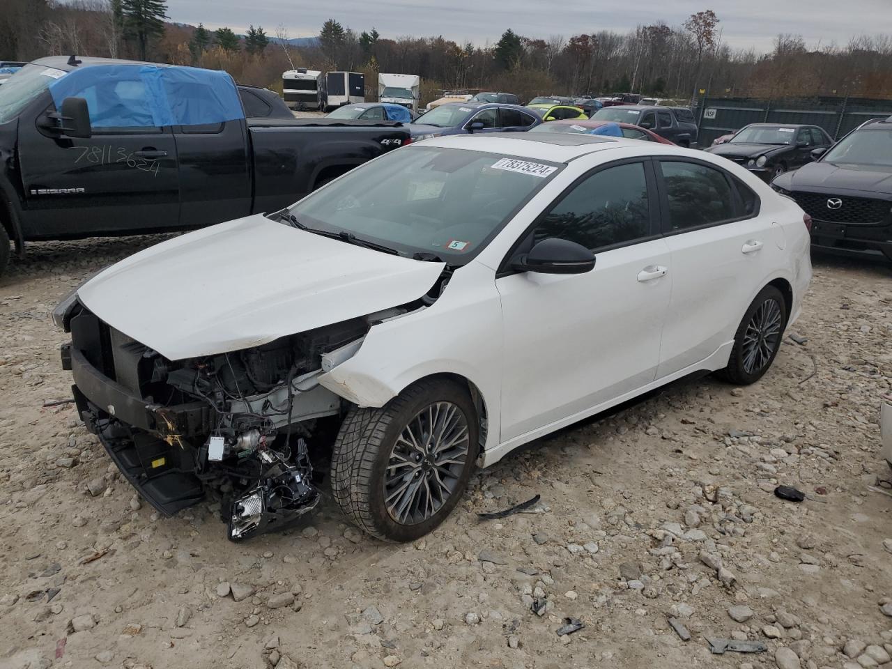 2022 KIA FORTE GT LINE VIN:3KPF54ADXNE473276